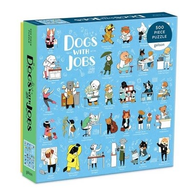 mudpuppy 500 piece puzzle - Dogs with Jobs - Hintonburg Kids