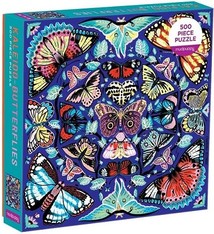 Mudpuppy mudpuppy Keleido-Butterflies (500pc puzzle)