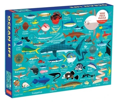Mudpuppy mudpuppy Ocean Life (1000pc puzzle)