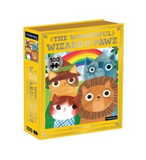 Mudpuppy Bookish Cats 100 piece puzzles - The Wondeful Wizard of Paws