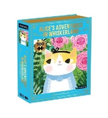 Mudpuppy Bookish Cats 100 piece puzzles - Alice's Adventures in Whiskerland
