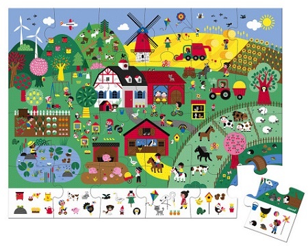 Janod The Farm (observation puzzle ) 3+