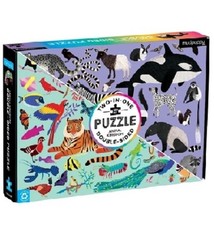 Muddy Buddy Mudpuppy Animal Kingdom (100pc double-sided puzzle)