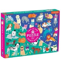 Mudpuppy Mudpuppy Cats & Dogs (100pc double-sided puzzle)