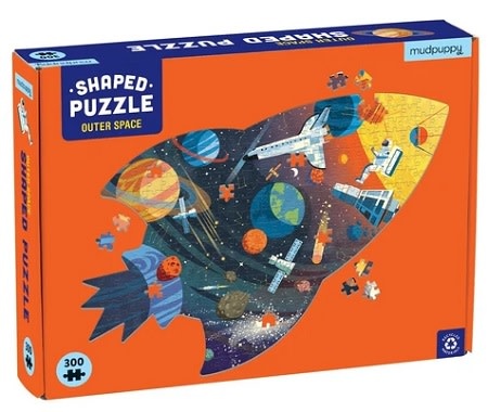 Mudpuppy mudpuppy Outer Space (300 pc shaped puzzle)