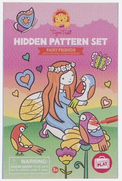 Tiger Tribe Hidden Patterns - Fairy Friends 3+