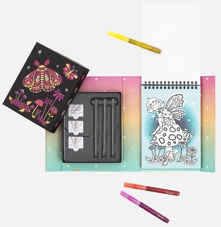 Tiger Tribe Night Garden Coloring set 5+