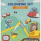 Tiger Tribe Adventures Colouring set 4+