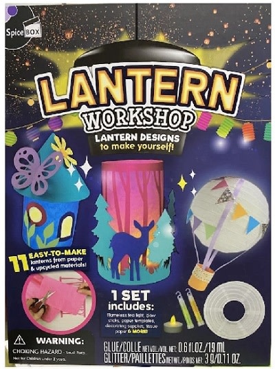 Spicebox Lantern Workshop 8+