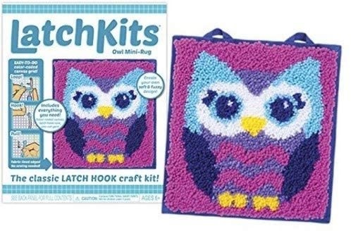 LatchKits Mermaid Mini-Rug kit 6+ - Hintonburg Kids