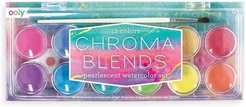 OOLY Chroma Blends Pearlescent Blends Watercolor set 6+