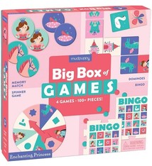 Mudpuppy mudpuppy Enchanting Princess Big Box of Games (4 games) 3+