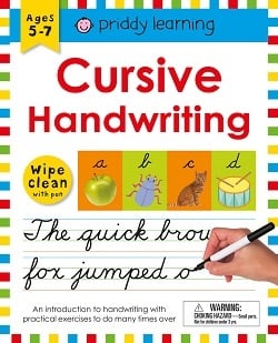 Priddy Books Cursive Handwriting (5-7)
