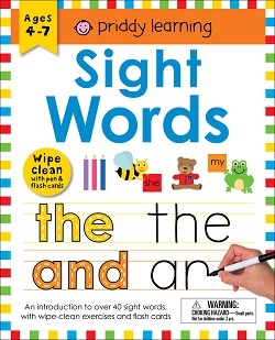 Priddy Books Learning Sight Words (4-7)