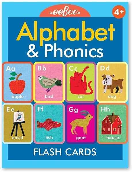 eeboo Alphabet & Phonics Flash Cards (4+)