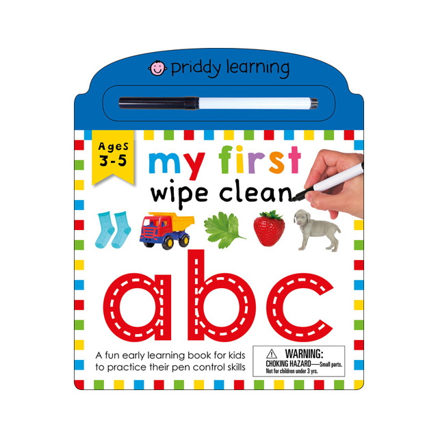 Priddy Books My First Wipe Clean ABC (3-5)