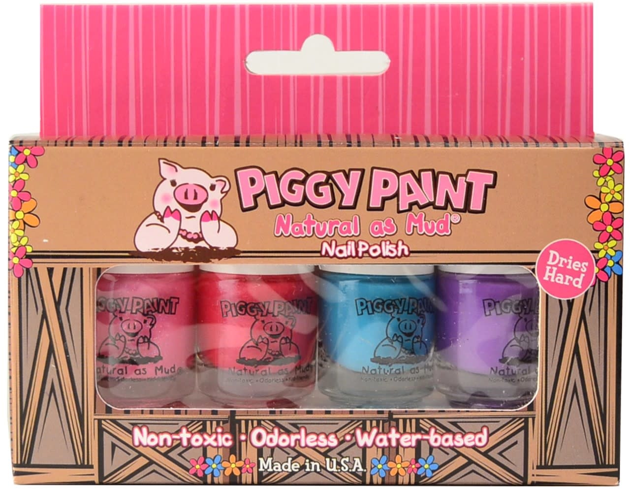 Piggy Paint Piggy Paint 4 pc Nail Polish Set .48 fl. oz.