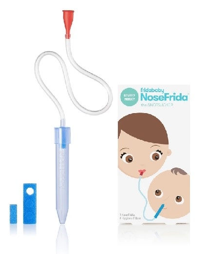 Fridababy NoseFrida the Snotsucker w/travel case