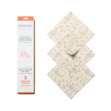 Abeego Abeego Reusable Beeswax Food Wraps