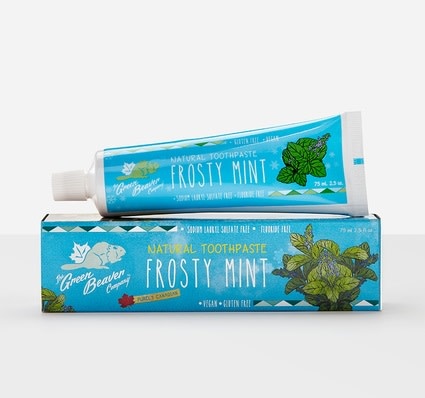 Green Beaver Green Beaver  Natural Toothpaste Frosty Mint (75ml)
