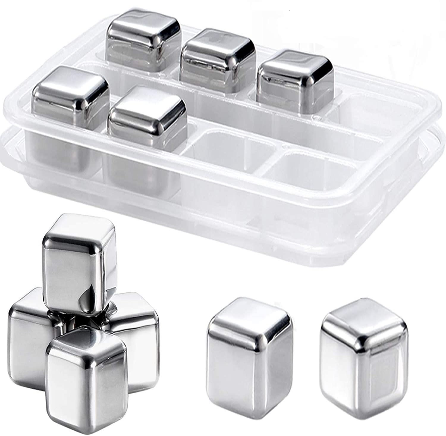 Onyx Onyx Stainless Steel Ice cube Molds