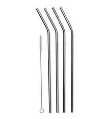 Onyx Onyx Stainless Steel Reusable Straws