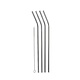 Onyx Onyx Stainless Steel Reusable Straws