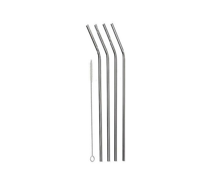 Onyx Onyx Stainless Steel Reusable Straws