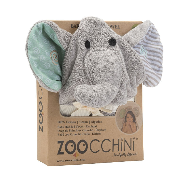Zoocchini Baby Hooded Towel by Zoocchini (0-18months)
