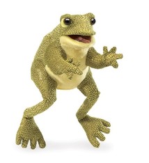 Folkmanis Funny Frog Puppet