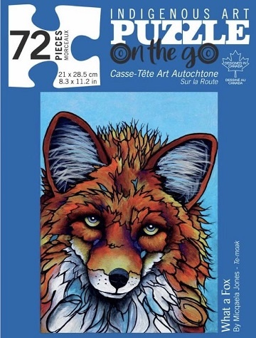 Indigenous Art Puzzle on-the-go (72 pieces)
