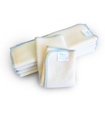AMP Diapers AMP 2-layer hemp insert (blue stitch)