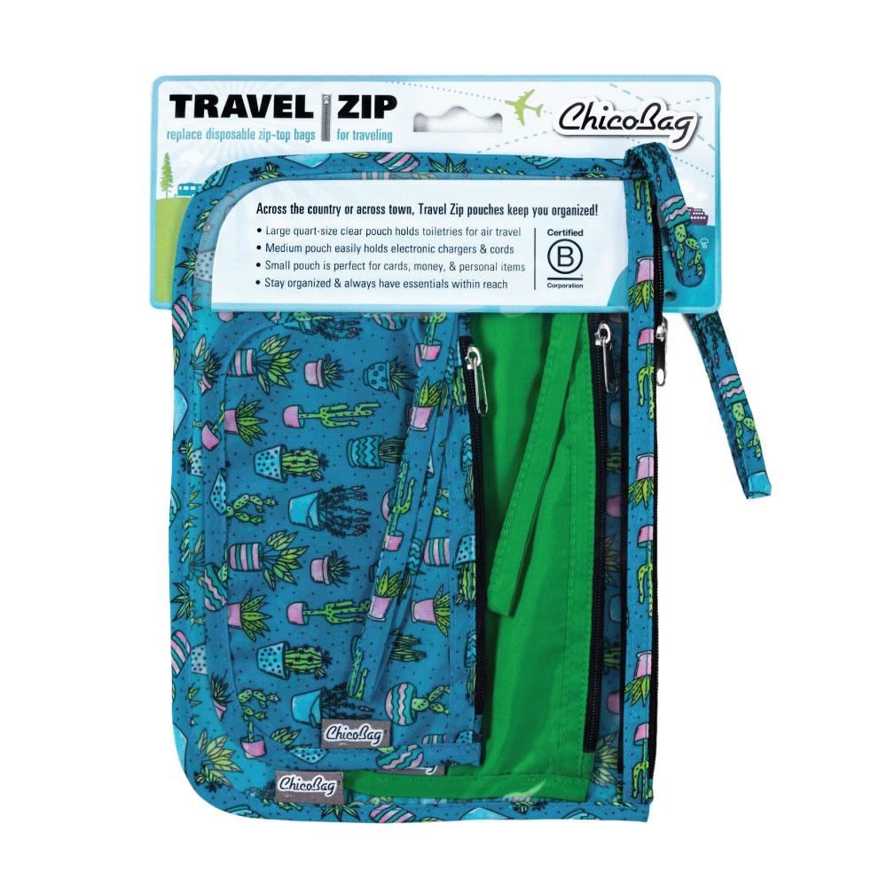 ChicoBag ChicoBag Travel Zip storage bags (3-pack)