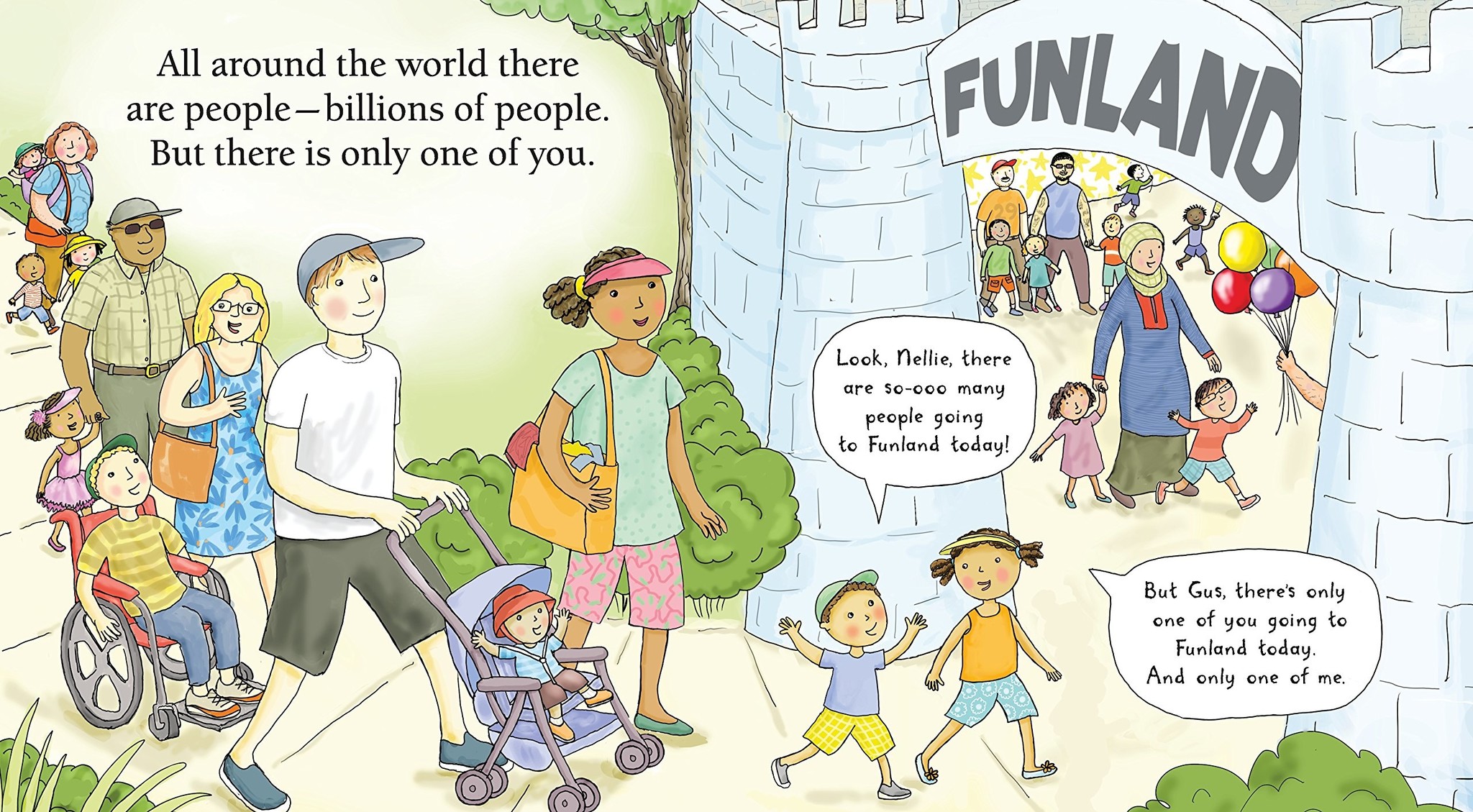 Who We Are! All About Being the Same and Being Different by Robie Harris (ages 2-5 years)