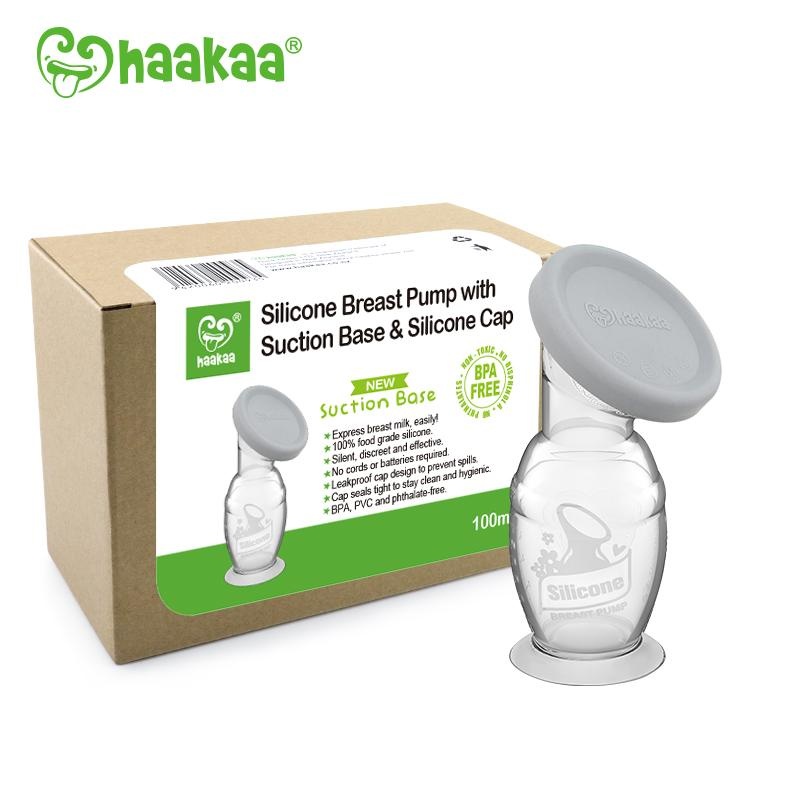 Haakaa Silicone Gen.  2 Breast Pump with lid (150ml)