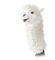 Folkmanis Alpaca Stage Puppet