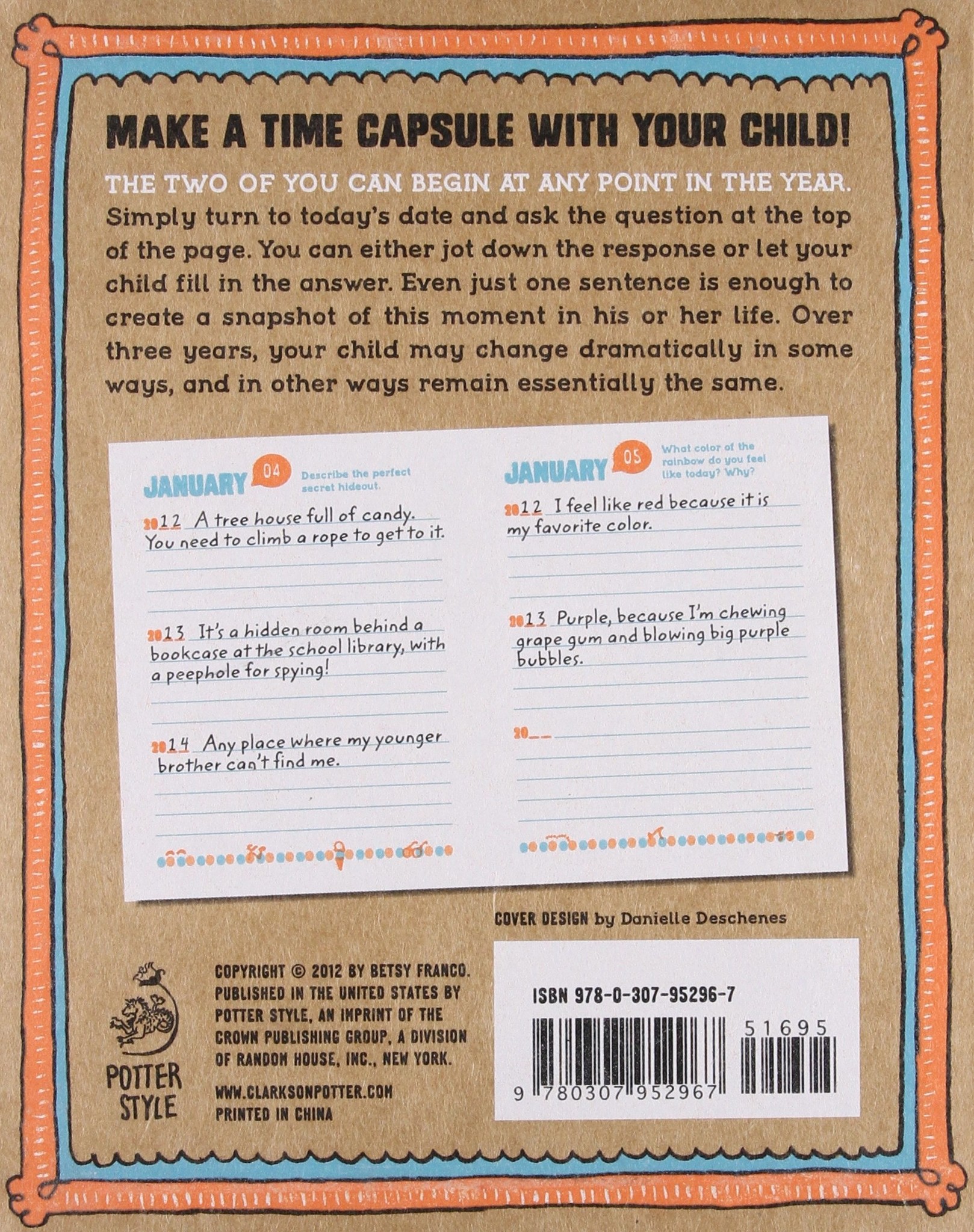 Q&A For Kids: 3 years, 1,095 Conversations by Betsy Franco