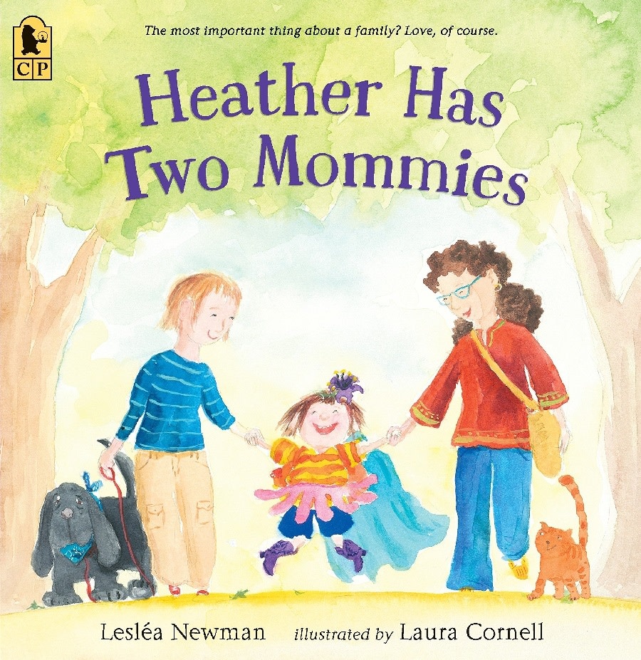 Heather Has Two Mommies by Lesléa Newman (ages 3-7 years)