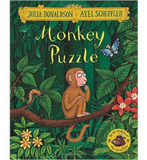 Monkey Puzzle  by Julia Donaldson (board book) (4+)
