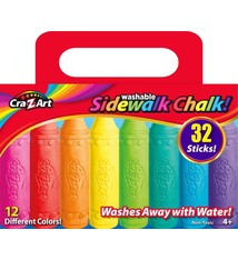 Cra-z-art Sidewalk Chalk- 32 count (4+)