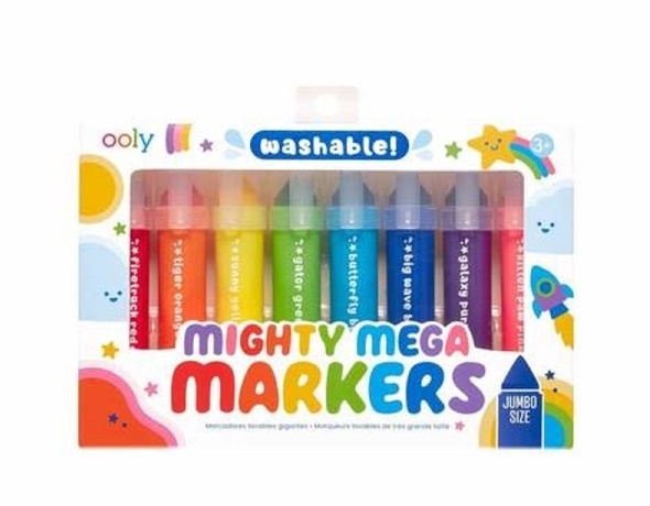 OOLY Ooly Mighty Mega Markers (8 markers) 3+