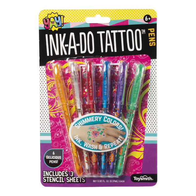 Ink-a-do Tattoo Pens (6+)