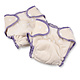 Felicity 2-pack Felicity velour fitted diapers (10-40 lbs)
