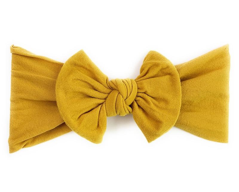 Baby Wisp Nylon Bow Hairband (0-18 months)
