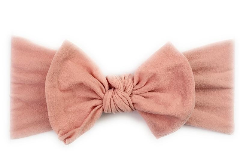 Baby Wisp Nylon Bow Hairband (0-18 months)