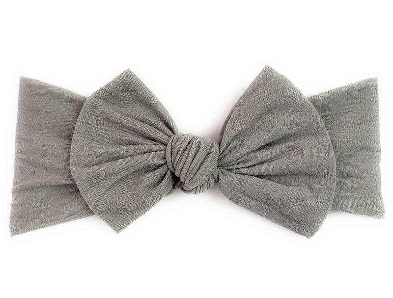 Baby Wisp Nylon Bow Hairband (0-18 months)