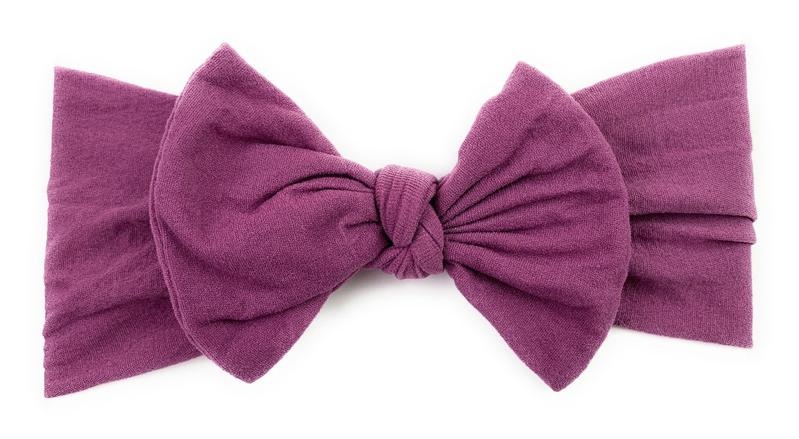Baby Wisp Nylon Bow Hairband (0-18 months)