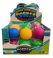 Color-changing Power Stress Ball (4+)