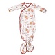 Copper Pearl Copper Pearl Knotted Kimono Gown (0-3 months)