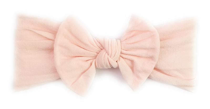 Baby Wisp Nylon Bow Hairband (0-18 months)